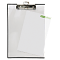Baumgartens® Double-Panel See-Thru Clipboard, 8 1/2" x 11", Clear 1 thumbnail image