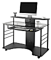 Realspace 47 W Mobile Tech Desk Workstation 36 116 H x 47 14 W x