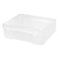 IRIS Portable Project Cases With Handles, 24-5/8" x 17-7/8" x 15-7/8", Clear, Pack Of 4 Cases