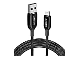 Anker PowerLine+ III - Lightning cable - Lightning male to USB male - 6 ft - black