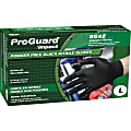 Impact ProGuard Disposable Nitrile Gloves, Powder-Free, Black, Large, Box Of 100 1 thumbnail image