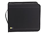 Case Logic CDW 224 - Wallet for CD/DVD discs - 224 discs - nylon - black 1 thumbnail image