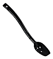 Carlisle Perforated Spoons, 0.8 Oz, 10", Black, Pack Of 12 Spoons