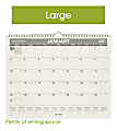 AT-A-GLANCE® Monthly Wall Calendar, 15" x 12", 100% Recycled, January to December 2021, PMG7728 1 thumbnail image