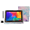 Linsay F10IPS Tablet, 10.1" Screen, 2GB Memory, 64GB Storage, Android 13, Pink Marble 1 thumbnail image
