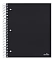 Office Depot® Brand Stellar Poly Notebook, 8-1/2" x 11", 5 Subject, College Ruled, 200 Sheets, Black 1 thumbnail image