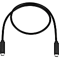 HP Thunderbolt 120W G2 Cable - 2.30 ft Thunderbolt Data Transfer Cable for Notebook, Tablet, Docking Station, Mobile Workstation - First End: 1 x Thunderbolt - Male - Second End: 1 x Thunderbolt - Male 1 thumbnail image