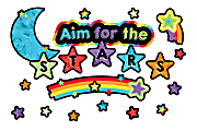 Carson-Dellosa Celebrate Learning Aim For The Stars Mini Bulletin Board Set 1 thumbnail image