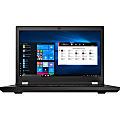 Lenovo ThinkPad P15 Gen 1 20ST004JUS 15.6" Touchscreen Mobile Workstation - Intel Core i7 10th Gen i7-10850H Hexa-core (6 Core) 2.70 GHz - 32 GB  - 512 GB SSD - Glossy Black - Windows 10 Pro - NVIDIA Quadro T1000 with 4 GB 1 thumbnail image
