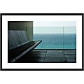 Amanti Art The Sound Of The Sea by Florian Zeidler Wood Framed Wall Art Print, 41”W x 28”H, Black