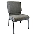 Flash Furniture Advantage Church Chair, Charcoal Gray/Silver Vein, PCHT111 1 thumbnail image