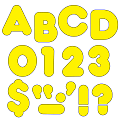 TREND Ready Letters®, 2", Casual Letters/Numbers, Yellow, Pack Of 142