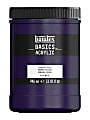 Liquitex Basics Acrylic Paint, 32 Oz Jar, Dioxazine Purple