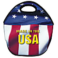 California Color Integrity Lunch And Tote Bag, Patriotic USA Pride, Pack Of 4