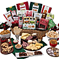 Gourmet Gift Baskets Christmas Snack Gift Basket Set, Set Of 24 Pieces