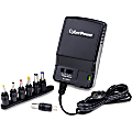 CyberPower 600mA Universal 120-Volt AC Power Adapter, Black, CPUAC600 1 thumbnail image