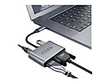 CODi 4-in-1 - Adapter - USB Type A, 2 x USB-C to HD-15 (VGA), HDMI female - Power Delivery support, 4K30Hz support, 1080p support 60Hz 1 thumbnail image