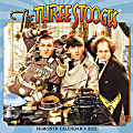 Willow Creek Press Humor & Comics Monthly Wall Calendar, Three Stooges, 12" x 12", January To December 2021