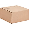 International Paper Shipping Case - External Dimensions: 12" Length x 12" Width x 6" Height - 200 lb - Flap Closure - Corrugated Board - Kraft - For Storage, Packages - 25 / Pack 1 thumbnail image