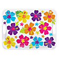 Amscan Summer White Hibiscus Melamine Trays With Handles, 14-3/4" x 19-13/16", Pack Of 2 Trays 1 thumbnail image