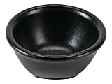 Foundry Soho Sauce Dishes, 2.5 Oz, Black, Pack Of 36 Dishes