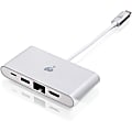 IOGEAR USB-C 4K Multiport Adapter (HDMI, GbE, USB Type-A, USB-C) - for Notebook - USB Type C, Thunderbolt 3 - 3 x USB Ports - 1 x USB 3.0 - Network (RJ-45) - HDMI - Docking