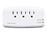 CyberPower Essential CSB300W - Surge protector - AC 125 V - output connectors: 3