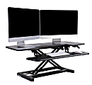 FlexiSpot AlcoveRiser Sit-To-Stand Desk Converter, 42"W, Black