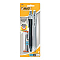 BIC® Reaction™ Mechanical Pencils, 0.5 mm, Assorted Barrel Colors, Pack Of 2