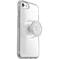 OtterBox iPhone SE (3rd and 2nd Gen) and iPhone 8/7 Otter + Pop Symmetry Series Case - For Apple iPhone SE 2, iPhone SE 3, iPhone 8, iPhone 7 Smartphone - Clear Pop - Drop Resistant, Bump Resistant