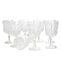 Gibson Studio California Elmira 8-Piece Drinking Goblet Set, 16 Oz, Clear 1 thumbnail image