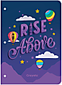 Crayola® 1-Subject Notebook, 10-1/2” x 7-1/2”, Wide Rule, 70 Sheets, Rise Above 1 thumbnail image