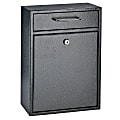 Mail Boss Locking Security Drop Box, 16 1/4"H x 11 1/4"W x 4 3/4"D, Galaxy 1 thumbnail image