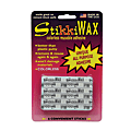 StikkiWAX® Adhesive, 7.69 Oz, 6 Sticks Per Pack, Set Of 6 Packs
