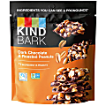 KIND Dark Chocolate Roasted Peanut Bark, 3.6 Oz, Pack Of 2 Pouches