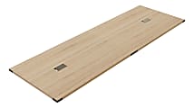 Safco® Mirella Tabletop For Sitting-Height Conference Table, 12', Sand Dune 1 thumbnail image