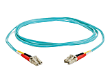 C2G 1m LC-LC 10Gb 50/125 Duplex Multimode OM3 Fiber Cable -Aqua- 3ft - 1m LC-LC 10Gb 50/125 Duplex Multimode OM3 Fiber Cable -Aqua- 3ft