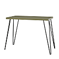 Ameriwood Home Owen 40"W Retro Computer And Writing Desk, Olive 1 thumbnail image
