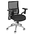 La-Z-Boy® Mid-Back Task Chair, 42 2/16"H x 35"W x 20 10/16"D, Black