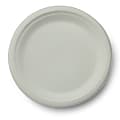 Stalk Market Round Plates, 9", White, Pack Of 500 Plates