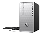 HP Pavilion 590-p0016 Desktop PC, 8th Gen Intel® Core™ i3, 8GB Memory/16GB Intel Optane™ Memory, 1TB Hard Drive, Windows® 10 Home