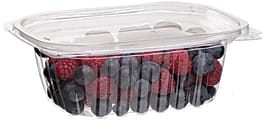 Eco-Products Rectangular Deli Containers, 12 Oz, Clear, Pack Of 300 Containers