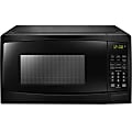 Danby 0.9 cuft Black Microwave - 0.9 ft³ Capacity - Microwave - 10 Power Levels - 900 W Microwave Power - 10.60" Turntable - 120 V AC - 15 A Fuse - Countertop - Black