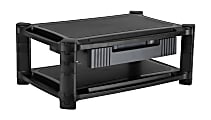 Mount-It! Desktop Printer Stand With Drawer, 7.625"H x 19.3"W x 13"D, Black, MI-7853 1 thumbnail image