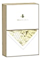 Punch Studio Elegant Thank You Note Cards With Envelopes, 5-1/2" x 4-1/4", Bee, Blank Inside, Pack Of 10 Cards 1 thumbnail image