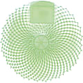 Genuine Joe Eclipse Scented Urinal Screen - Anti-splash, Flexible, Deodorizer, Sturdy - 36 / Carton - Green 1 thumbnail image