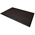 Guardian Floor Protection WaterGuard Wiper Scraper Indoor Mat - Indoor, Outdoor, Floor - 10 ft x 36"- Rectangular - Rubber - Charcoal - 1 Each 1 thumbnail image