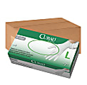 CURAD® 3G Vinyl Exam Gloves, Large, White, 100 Gloves Per Box, Case Of 10 Boxes 1 thumbnail image