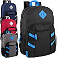 Trailmaker Mesh Side Pocket Backpacks, Black/Blue/Gray/Red, Total Qty 24 1 thumbnail image