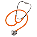 MABIS Spectrum Series Lightweight Nurse Stethoscope, Orange 1 thumbnail image